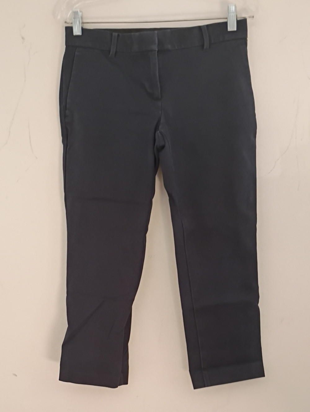 Ann Taylor Black Cropped Stretch Ankle Jeans